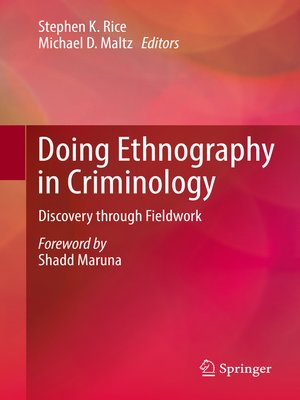 cover image of Doing Ethnography in Criminology